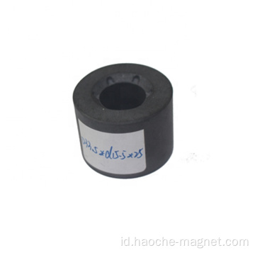 33.5mm sintered ferrite 8 tiang cincin magnetik